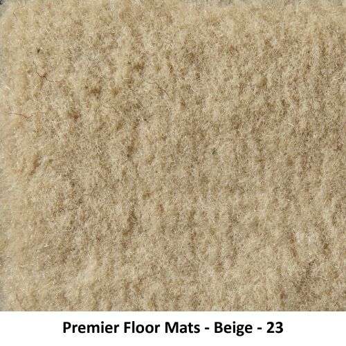  Premier Custom Fit 5-piece Set Carpet Floor Mats for Chevrolet and GMC (Premium Nylon, Beige)
