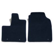 Premier Custom Fit 2-piece Front Carpet Floor Mats for Smart Fortwo (Premium Nylon, Navy Blue)