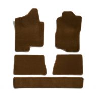 Premier Custom Fit 5-piece Set Carpet Floor Mats for Ford Explorer (Premium Nylon, Caramel)