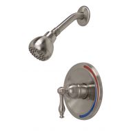 Premier 120140 Wellington Single-Handle Shower Faucet, Brushed Nickel