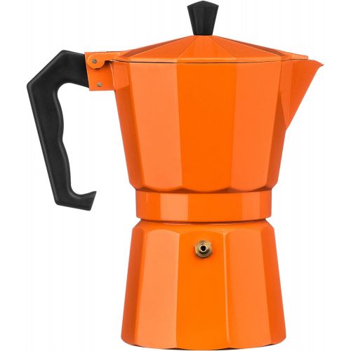  Premier Housewares 6 Cup Espresso Maker - Orange