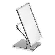 Premier Housewares Large Rectangle Free Standing Adjustable Mirror On Chrome ... Premier Housewares Large Rectangle Free Standing Adjustable Mirror On Chrome