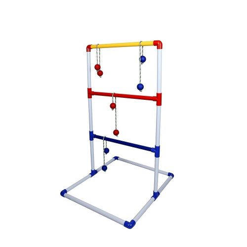  Premium Ladder Ball Toss Game Set with 6 Bolas and Carrying Case