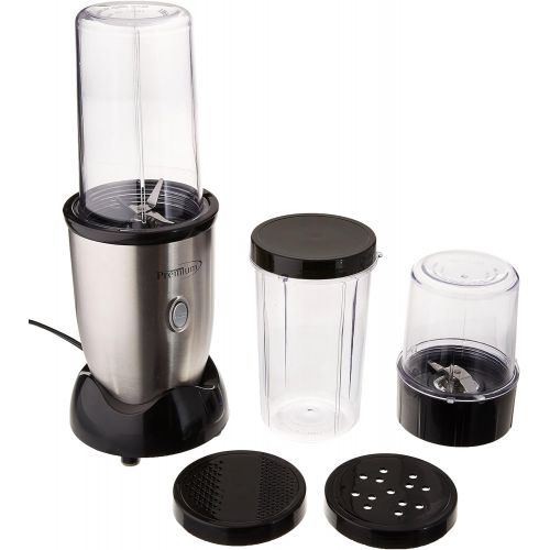  Premium PB312 9 Piece Personal Blender Set, Silver