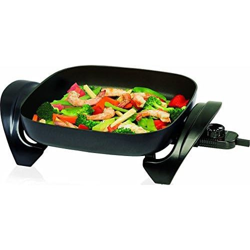  Premium PES1210 Deluxe Electric Skillet, 12, Black