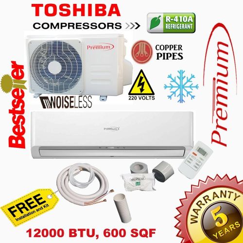  Premium Mini Split Air Conditioner System Ductless 12000 BTU 600 SQF