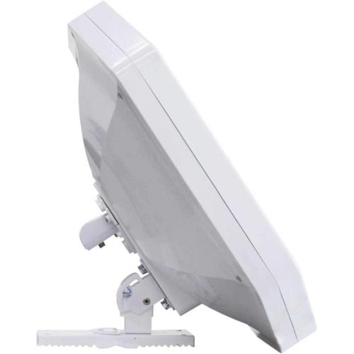  [아마존베스트]-Service-Informationen PremiumX FLAT50 satellite flat antenna, 1 participant, flat satellite dish, satellite antenna, single LNB