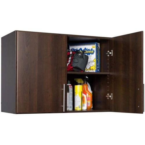  Prepac , Elite 32 Stackable Wall Cabinet, Espresso