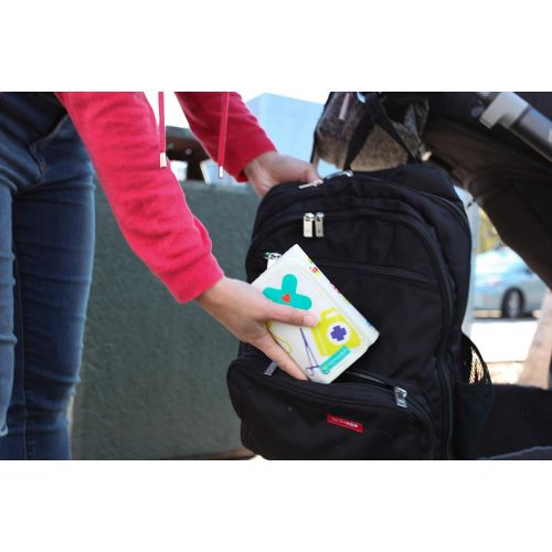  [아마존베스트]PreparaKit Travel and Baby First Aid Kit - Mom First Aid Kits! Mini Compact Kit with 50 Essentials for...