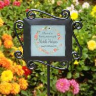 PreppyPinkies Personalized Any Message Custom Garden Stake, Garden Marker, Memorial, Grandmas Garden, Mothers Day Gift
