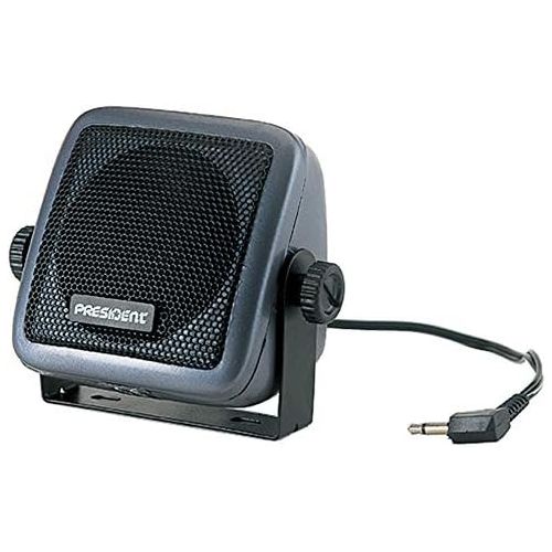  President External Speaker President HP 1 Jack 3.5 5W for CB Radio Black