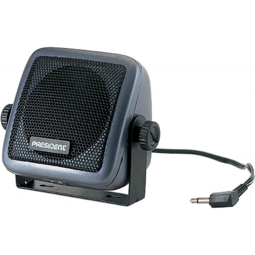  President External Speaker President HP 1 Jack 3.5 5W for CB Radio Black