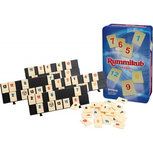  [아마존베스트]Rummikub in Travel Tin - The Original Rummy Tile Game by Pressman, Blue (B07GLGBW9X)