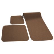 Prest-O-Fit 5-0264 Carmel Brown Decorian RV Rug (3 Piece)