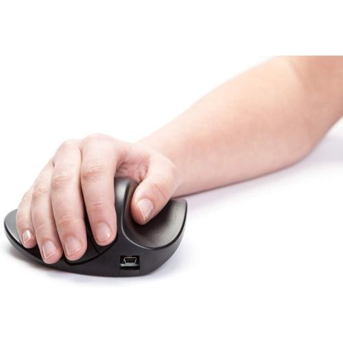  Prestige Hippus L2UB-LC Wireless Light Click HandShoe Mouse (Right Hand, Large, Black)