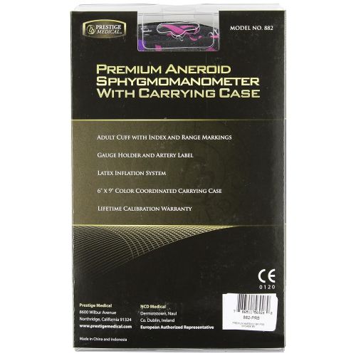  Prestige Medical 882-prb Premium Aneroid Sphygmomanometer with Carrying Case...