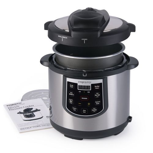  Presto 6-Quart Programmable Electric Pressure Cooker Plus