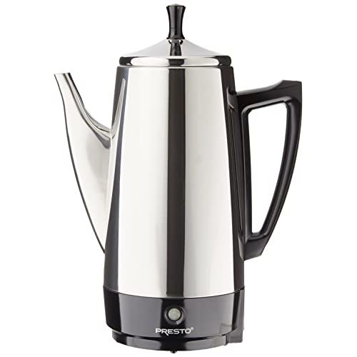  Presto 02811 12-Cup Stainless Steel Coffee Maker