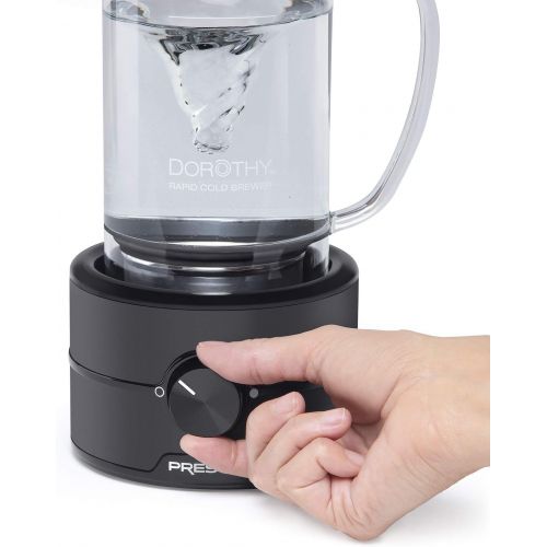  Presto 02937 Dorothy Electric Rapid Cold Brewer - Cold brew at home in 15 minutes - No more waiting 12 to 24 hours.