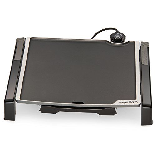  Presto 07071 15-inch Electric Tilt-n-fold Griddle, Black: Kitchen & Dining