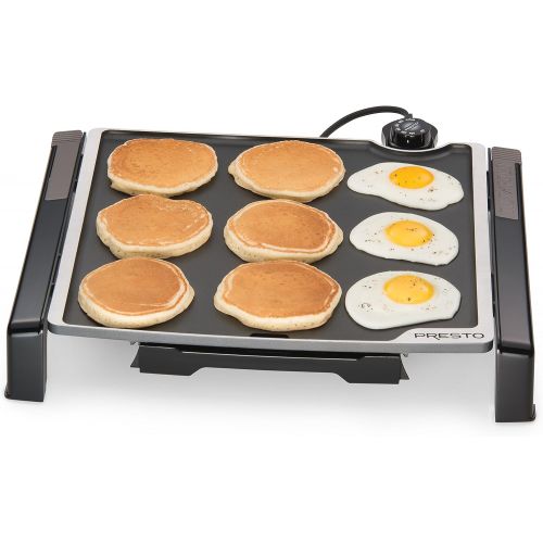  Presto 07071 15-inch Electric Tilt-n-fold Griddle, Black: Kitchen & Dining