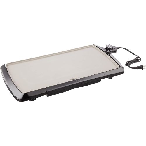  [아마존베스트]Presto 07055 Cool-Touch Electric Ceramic Griddle, 20, Black