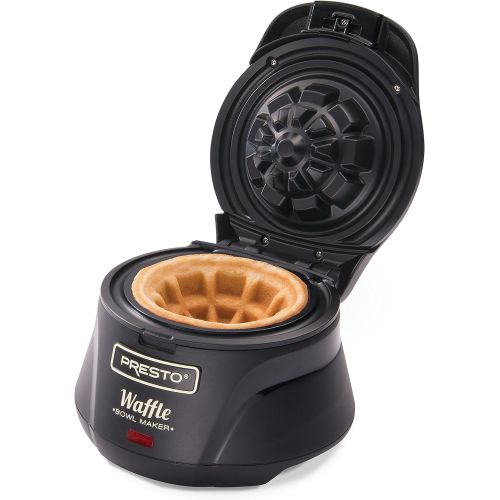  [아마존베스트]Presto 03500 Belgian Waffle Bowl Maker,Black