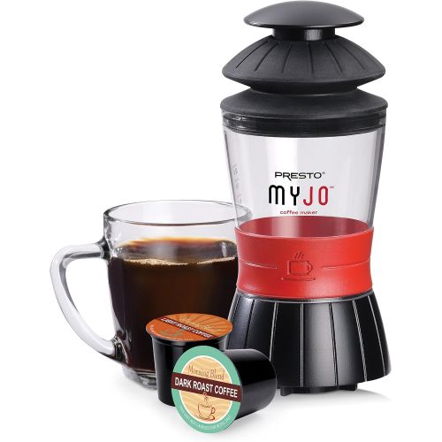  Presto 02835 MyJo Single Cup Coffee Maker, Black