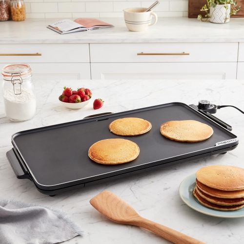  Presto 07072 Slimline Griddle, Black, 22