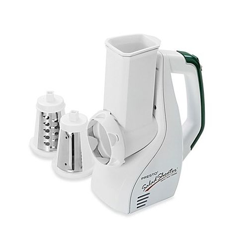  Presto 02910 UL Listed Dishwasher Safe Salad Shooter Electric Slicer/Shredder