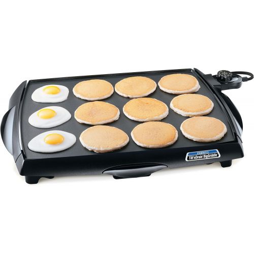  Presto 07046 Tilt n Drain Big Griddle Cool-Touch Electric Griddle