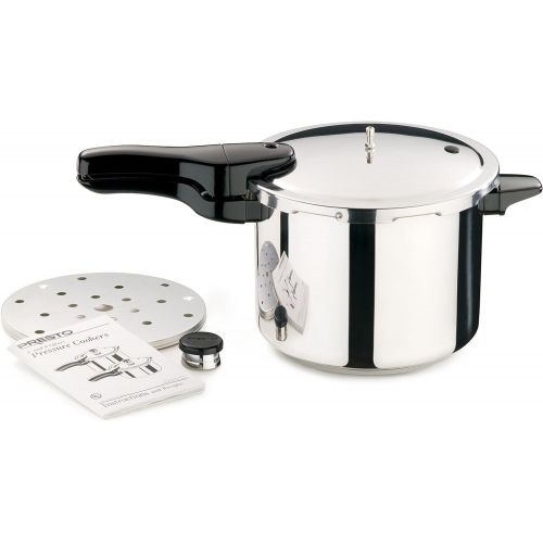  Presto 01362 6-Quart Stainless Steel Pressure Cooker