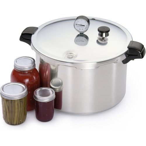  Presto 01755 16-Quart Aluminum canner Pressure Cooker, One Size, Silver