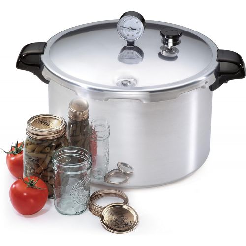  Presto 01755 16-Quart Aluminum canner Pressure Cooker, One Size, Silver