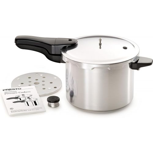  Presto 01264 6-Quart Aluminum Pressure Cooker