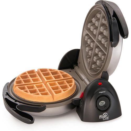  [아마존베스트]Presto 03510 Ceramic FlipSide Belgian Waffle Maker,Black