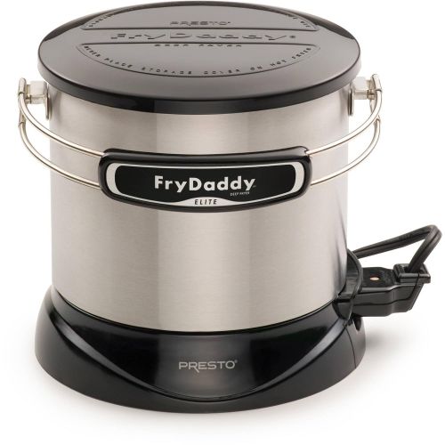  Presto Frydaddy Elite 4-cup Electric Deep Fryer Delicious Deep-fried Foods, Fast and Easy 8.125 X 9.0 X 7.5