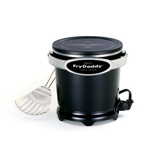  Presto Fry Daddy 4-Cup Electric Aluminum Deep Fryer, Non-Stick Surface