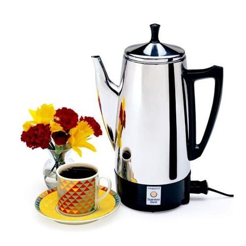  Presto 12-Cup Stainless Steel Coffeemaker