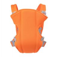 Pretty.auto Newborn Infant Baby Carrier Soft Ergonomic Wrap Backpack for All Season (Orange)