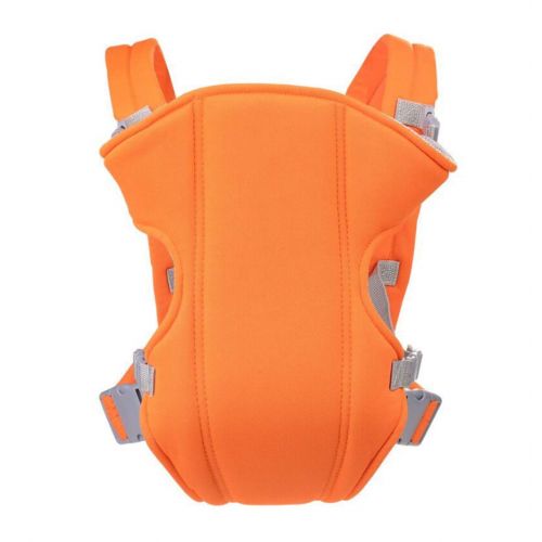  Pretty.auto Newborn Infant Baby Carrier Soft Ergonomic Wrap Backpack for All Season (Orange)