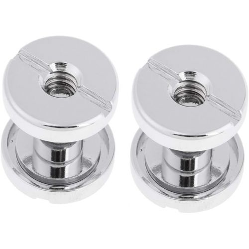  [아마존베스트]Prettyia 2Pcs Lightweight Scuba Diving Dive Backplate Replacement Book Screws Hardware