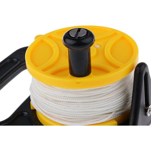  [아마존베스트]Prettyia 2-Pack SMB Dive Reel 150ft Strong Nylon Line, Wreck Scuba Diving Divers Kayak Anchor Equipment