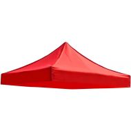 Prettyia Canopy Top Gazebo Tent Cover Replacement Top Cover Tarp Sun Rain Proof Outdoor Camping Accessories