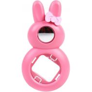 Prettyia 1 Piece Lovely Rabbit Selfie and Close Up Lens Shot Mirror for Mini 8 Mini 9 Mini 8+ Mini 7s Polaroid 300 Instant Camera - Pink