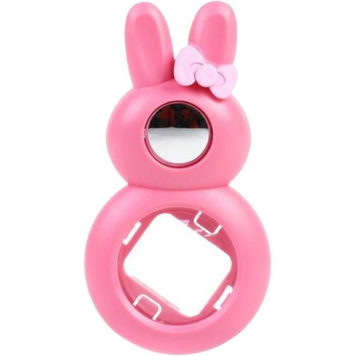  Prettyia 1 Piece Lovely Rabbit Selfie and Close Up Lens Shot Mirror for Mini 8 Mini 9 Mini 8+ Mini 7s Polaroid 300 Instant Camera - Pink