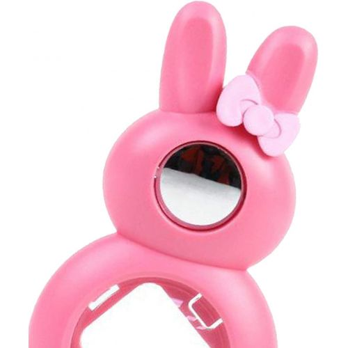  Prettyia 1 Piece Lovely Rabbit Selfie and Close Up Lens Shot Mirror for Mini 8 Mini 9 Mini 8+ Mini 7s Polaroid 300 Instant Camera - Pink