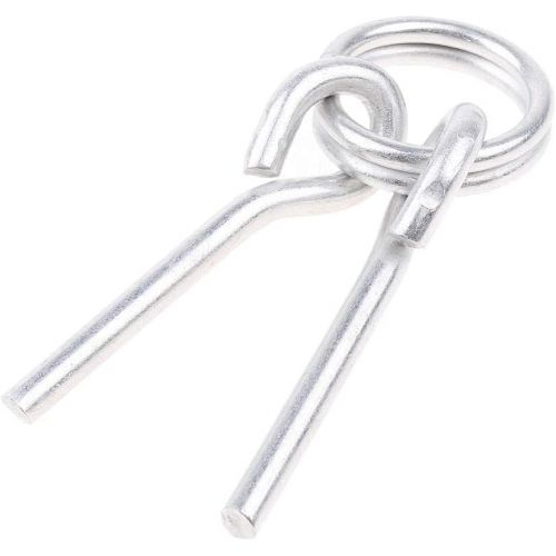  Prettyia 2Pcs Aluminum Alloy Lightweight Ring & Pin Camping Tent Pole Awning Repair