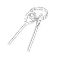 Prettyia Pole end Rings with 2 Pins - Aluminum Alloy fits Inside Tent Awning Poles