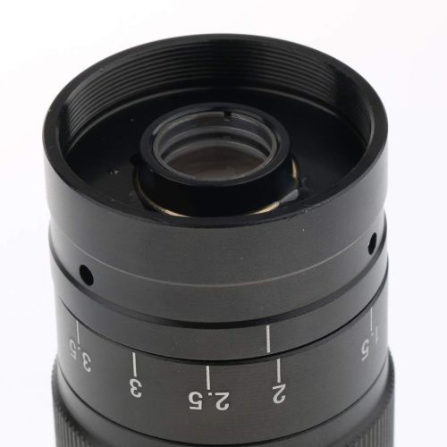  Prettyia 300X Magnification Zoom C-Mount Glass Lens Adapter for Industry Digital Microscope Camera